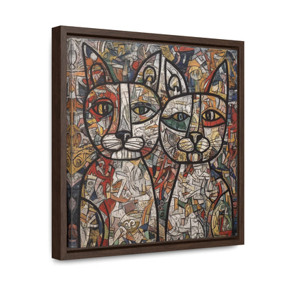 Cat, Gallery Canvas Wraps, Square Frame