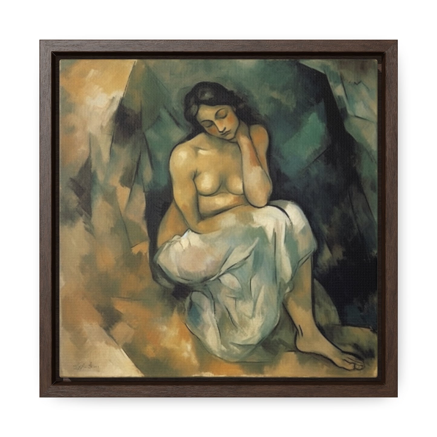 Women 5, Valentinii, Gallery Canvas Wraps, Square Frame