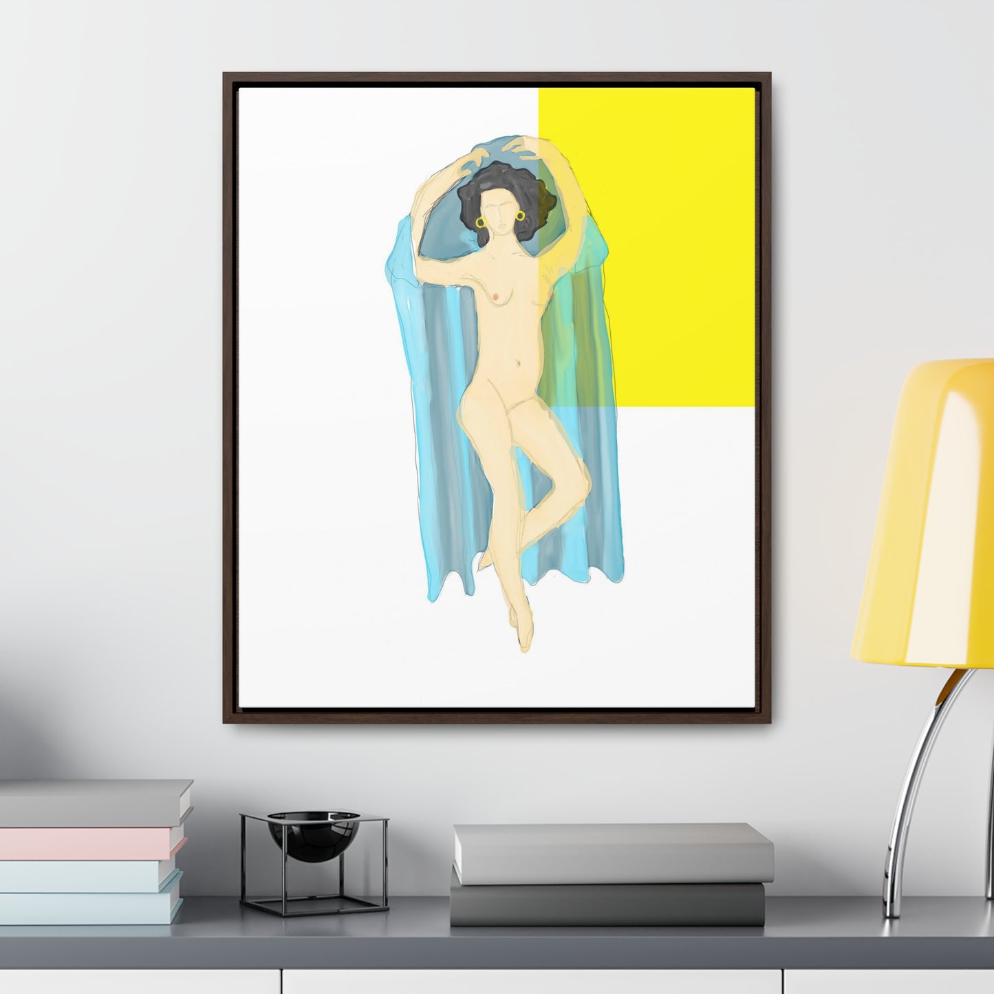 Dance in Nothingness, Original Eduard Pavel, Gallery Canvas Wraps, Vertical Frame