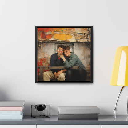 LGBT 2, Gallery Canvas Wraps, Square Frame