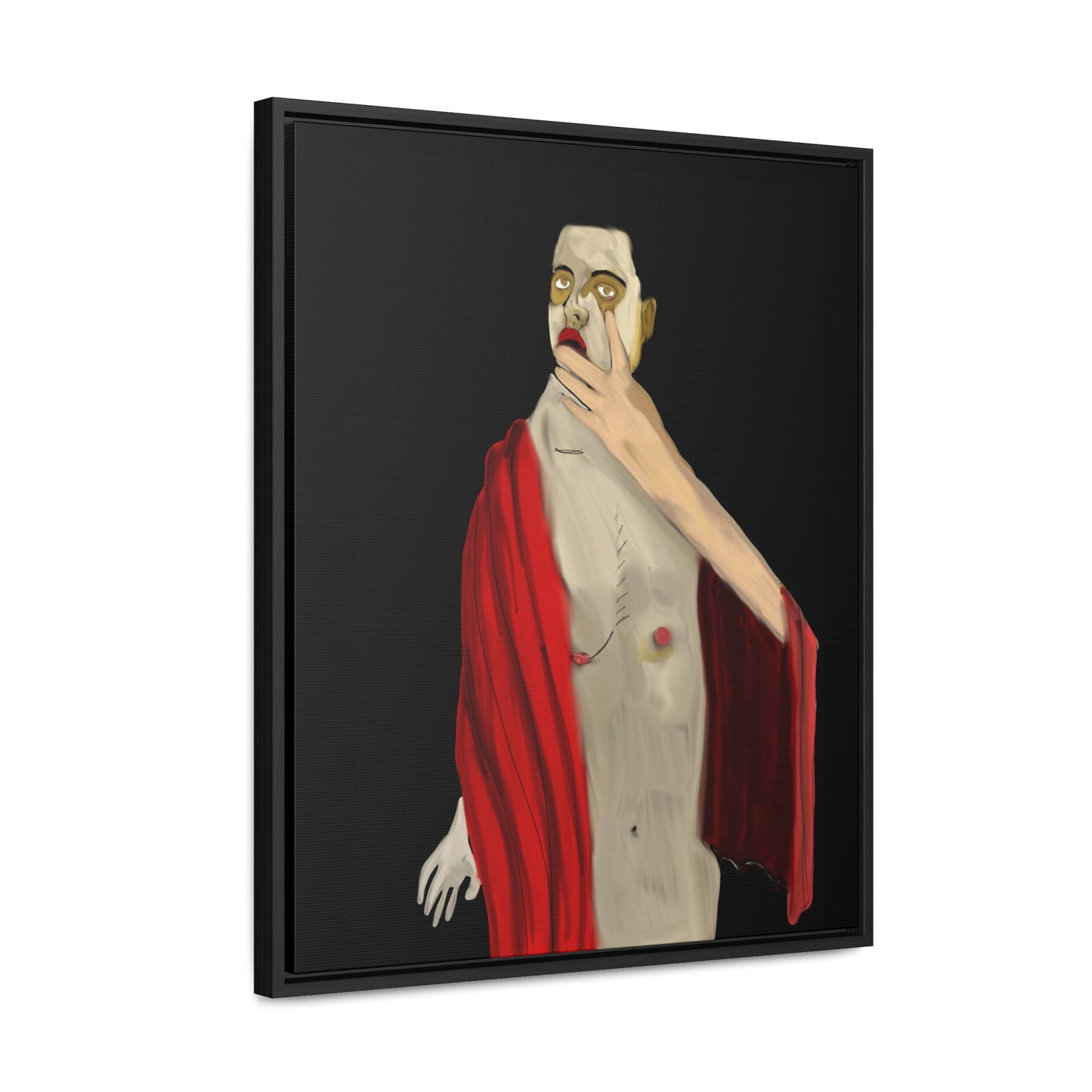 Among Tired Blinks, Original Eduard Pavel, Gallery Canvas Wraps, Vertical Frame