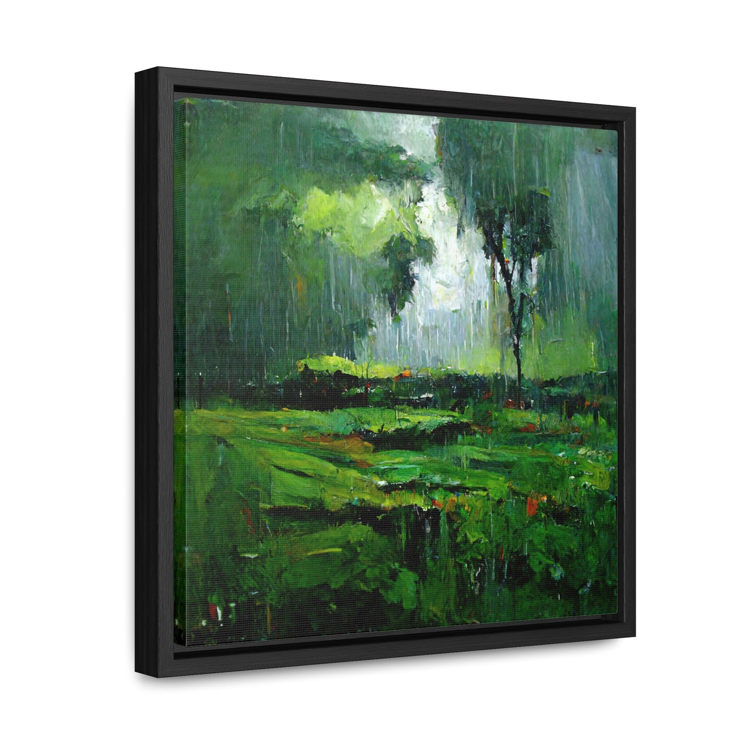 To the Rainy Land, Valentinii, Gallery Canvas Wraps, Square Frame