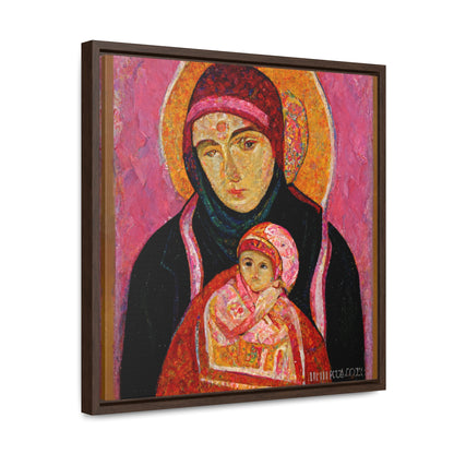 Mary and the Child 30, Valentinii, Gallery Canvas Wraps, Square Frame