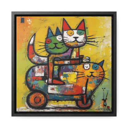 Cat 140, Gallery Canvas Wraps, Square Frame