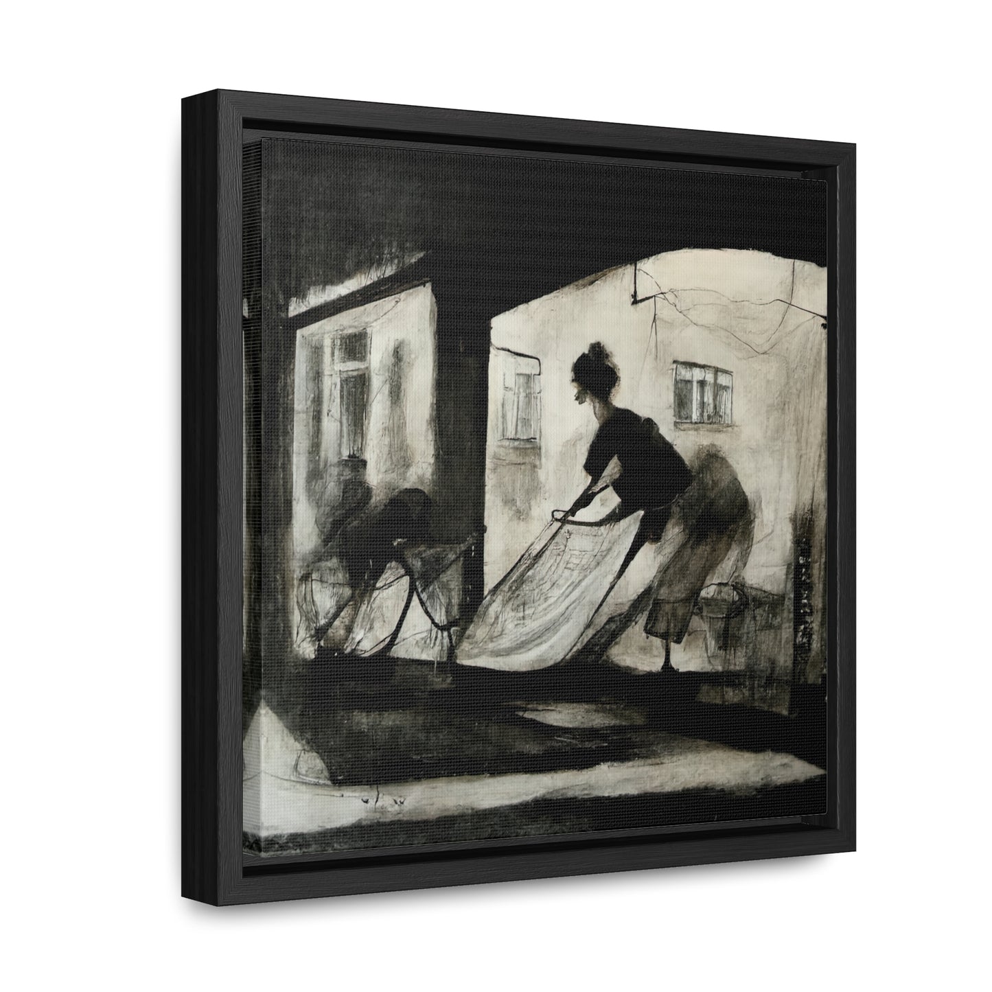 Domestic Memories 27, Valentinii, Gallery Canvas Wraps, Square Frame