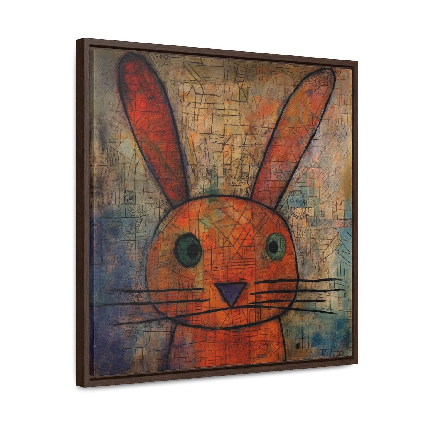 Rabbit 8, Gallery Canvas Wraps, Square Frame