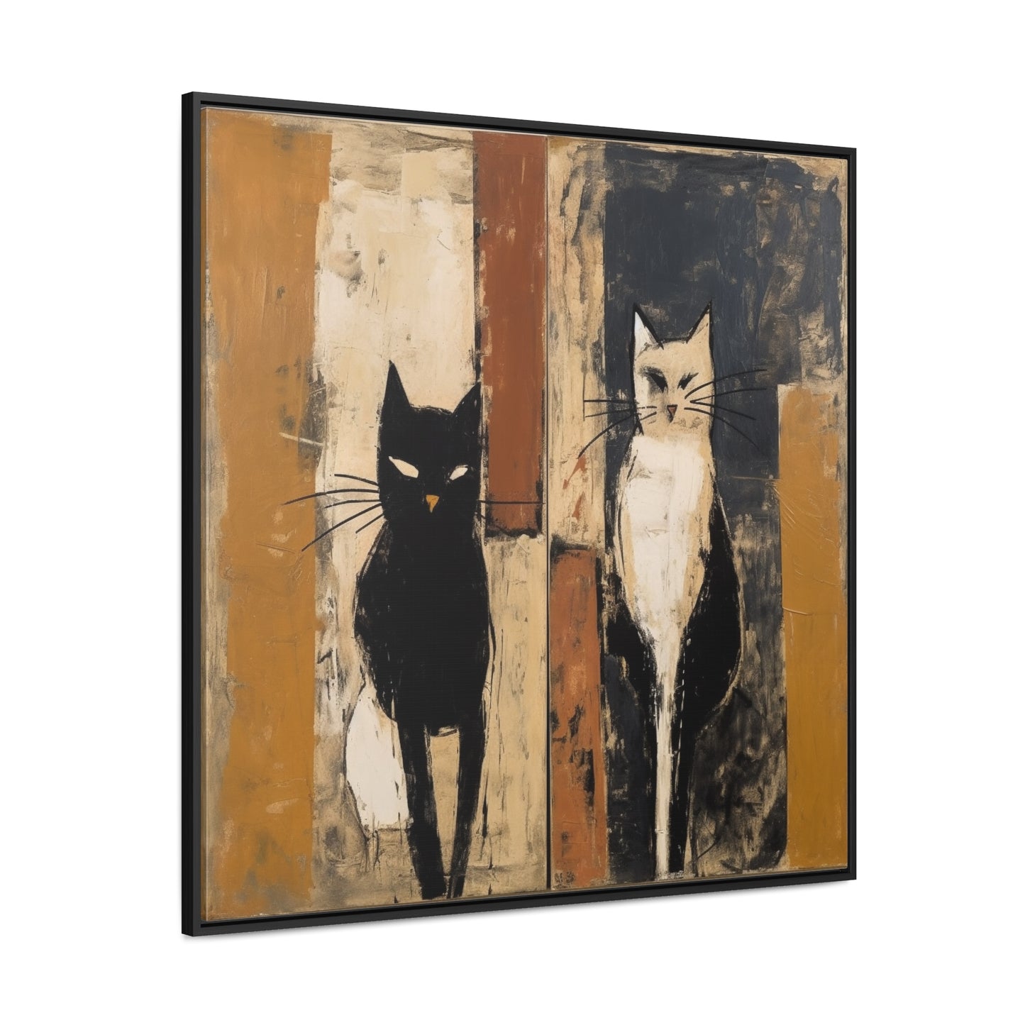 Cat 15, Gallery Canvas Wraps, Square Frame