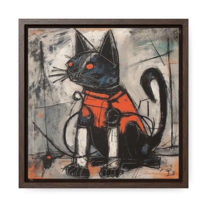 Cat 86, Gallery Canvas Wraps, Square Frame