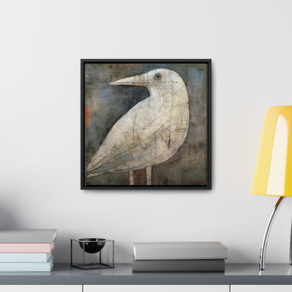 Bird 17, Gallery Canvas Wraps, Square Frame