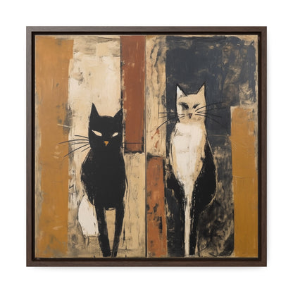 Cat 15, Gallery Canvas Wraps, Square Frame