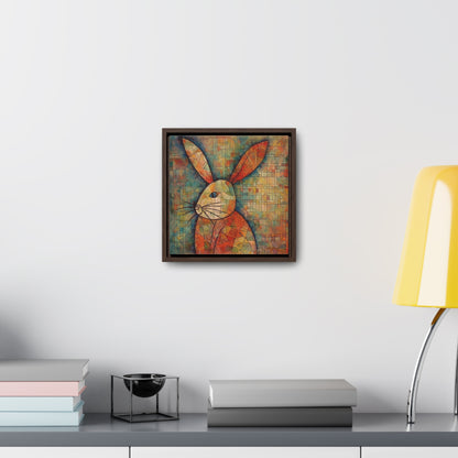 Rabbit 20, Gallery Canvas Wraps, Square Frame