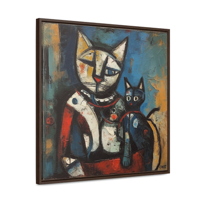 Cat 83, Gallery Canvas Wraps, Square Frame