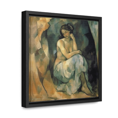 Women 2, Valentinii, Gallery Canvas Wraps, Square Frame