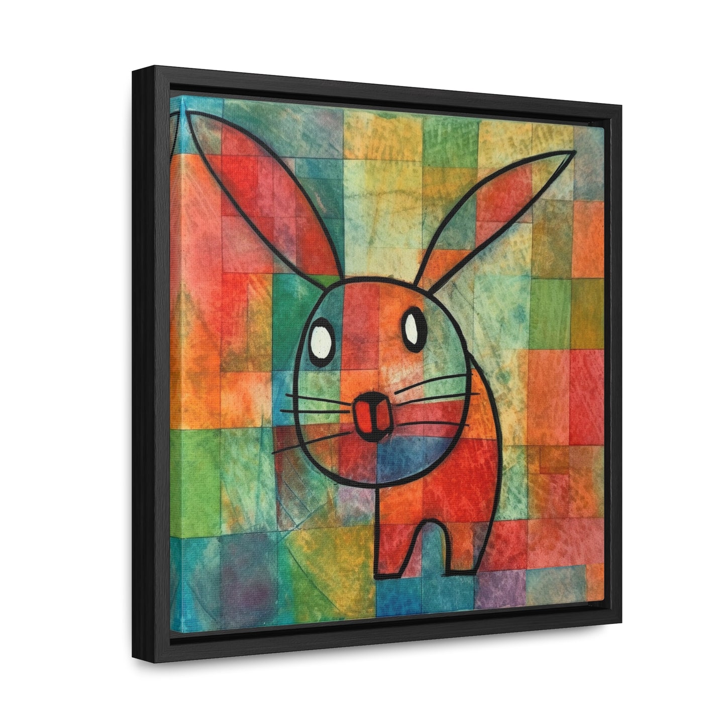 Rabbit 11, Gallery Canvas Wraps, Square Frame