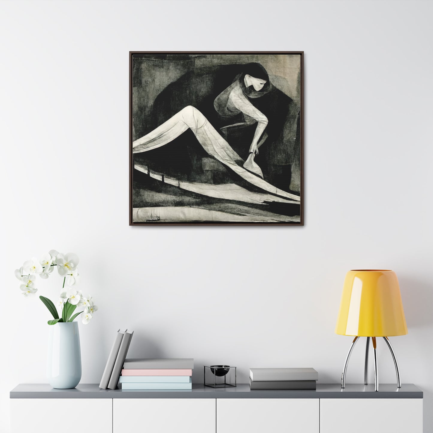 Domestic Memories 2, Valentinii, Gallery Canvas Wraps, Square Frame