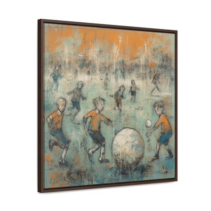 Childhood 26, Gallery Canvas Wraps, Square Frame