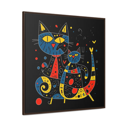 Cat 153, Gallery Canvas Wraps, Square Frame