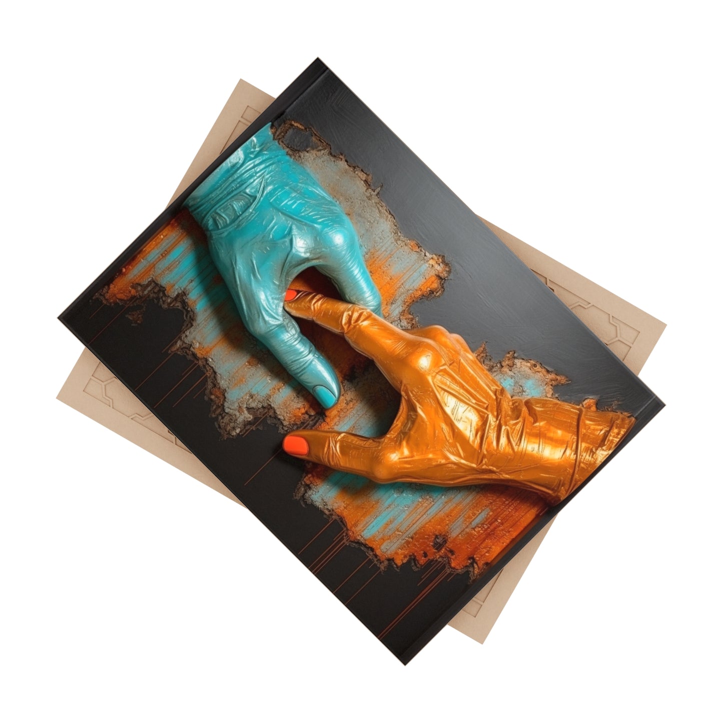 Hands 69, Ceramic Photo Tile