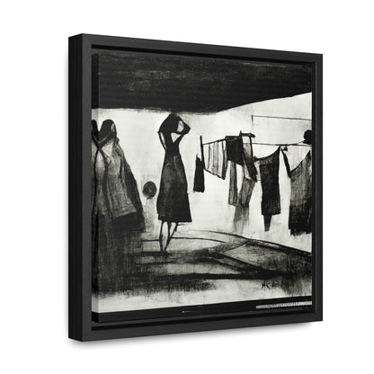 Domestic Memories 11, Valentinii, Gallery Canvas Wraps, Square Frame