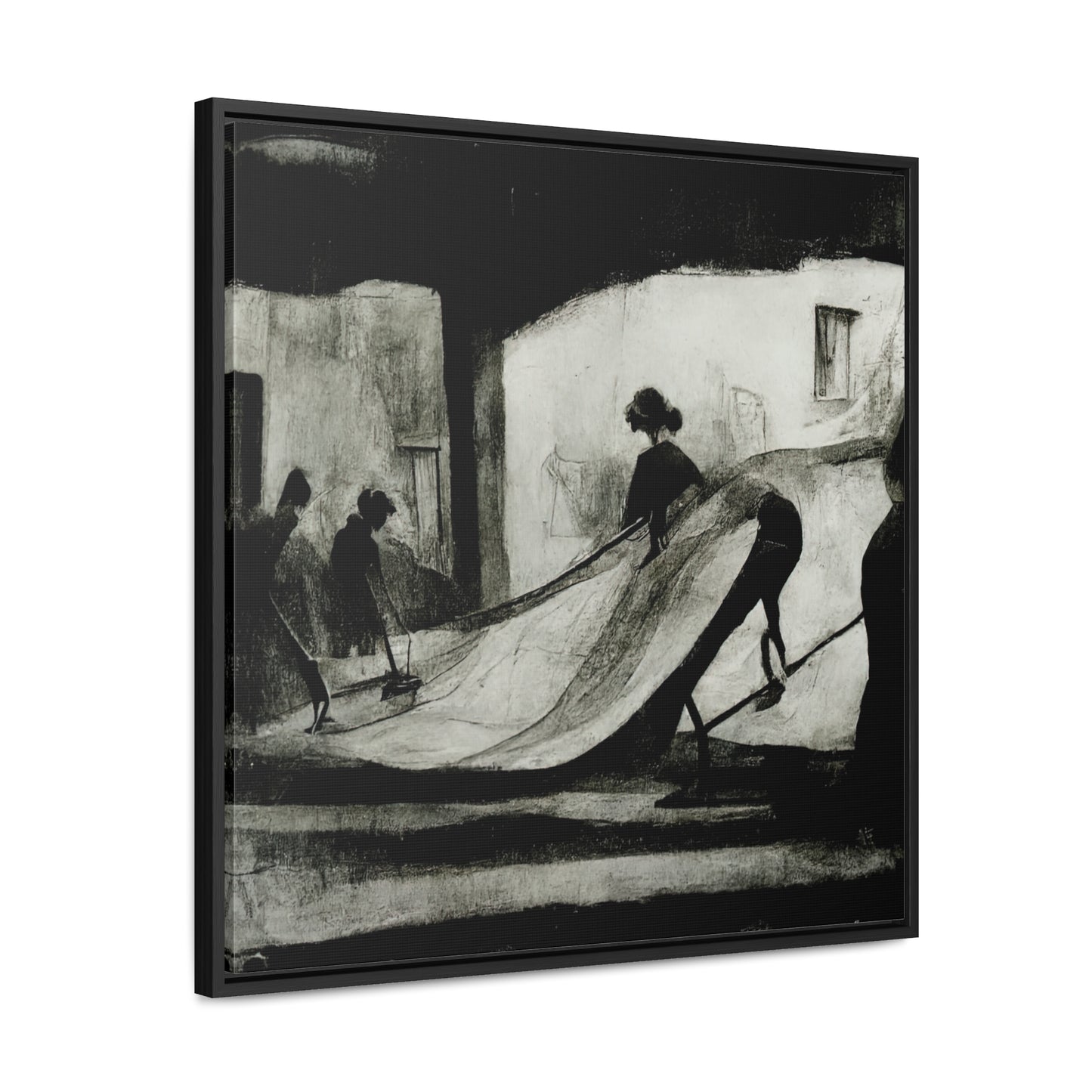 Domestic Memories 46, Valentinii, Gallery Canvas Wraps, Square Frame