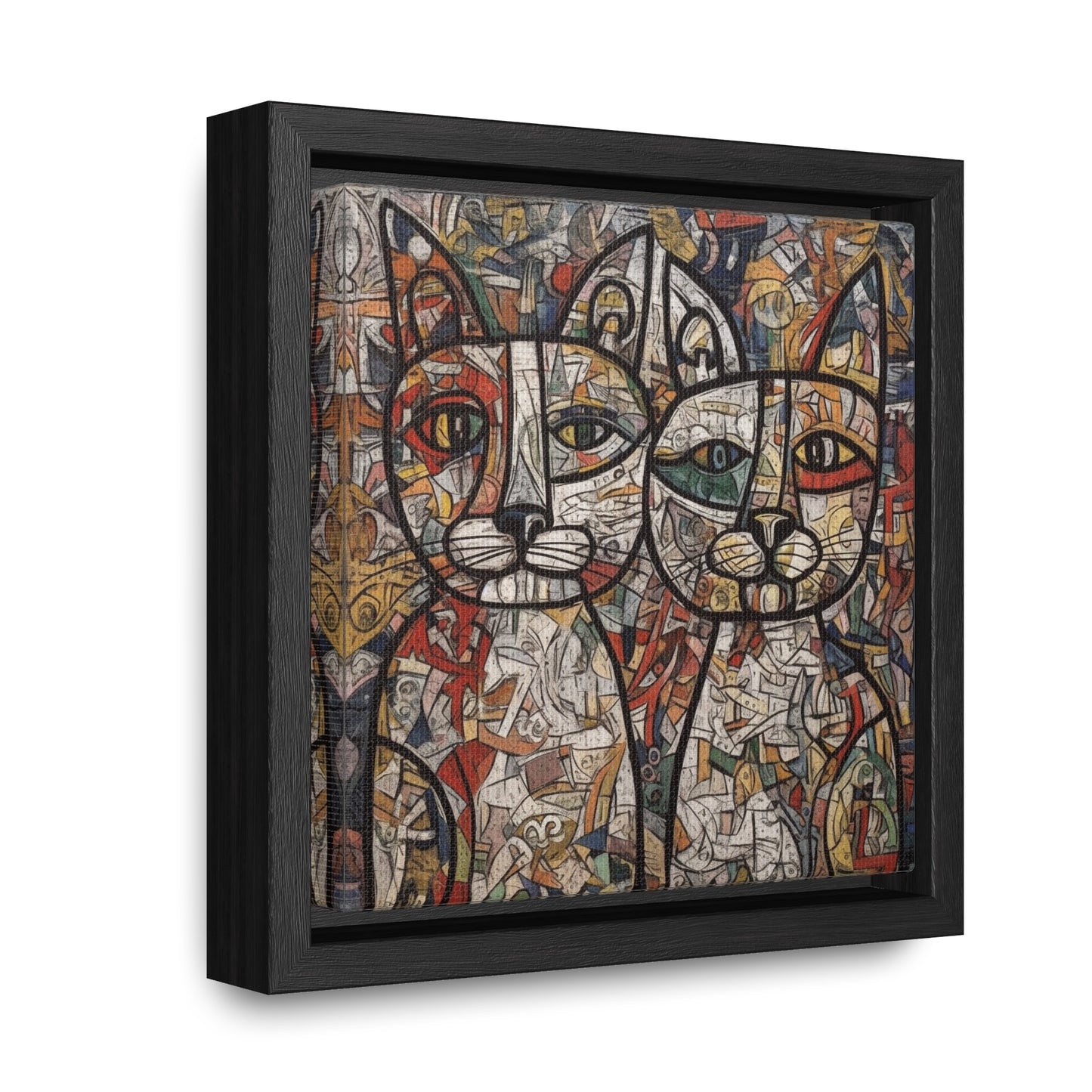 Cat, Gallery Canvas Wraps, Square Frame