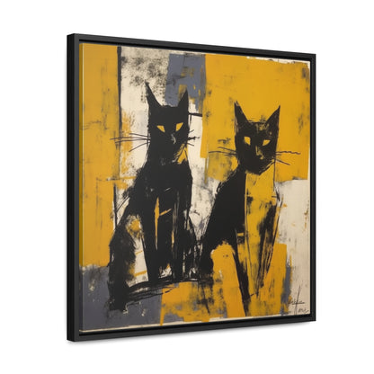 Cat 14, Gallery Canvas Wraps, Square Frame