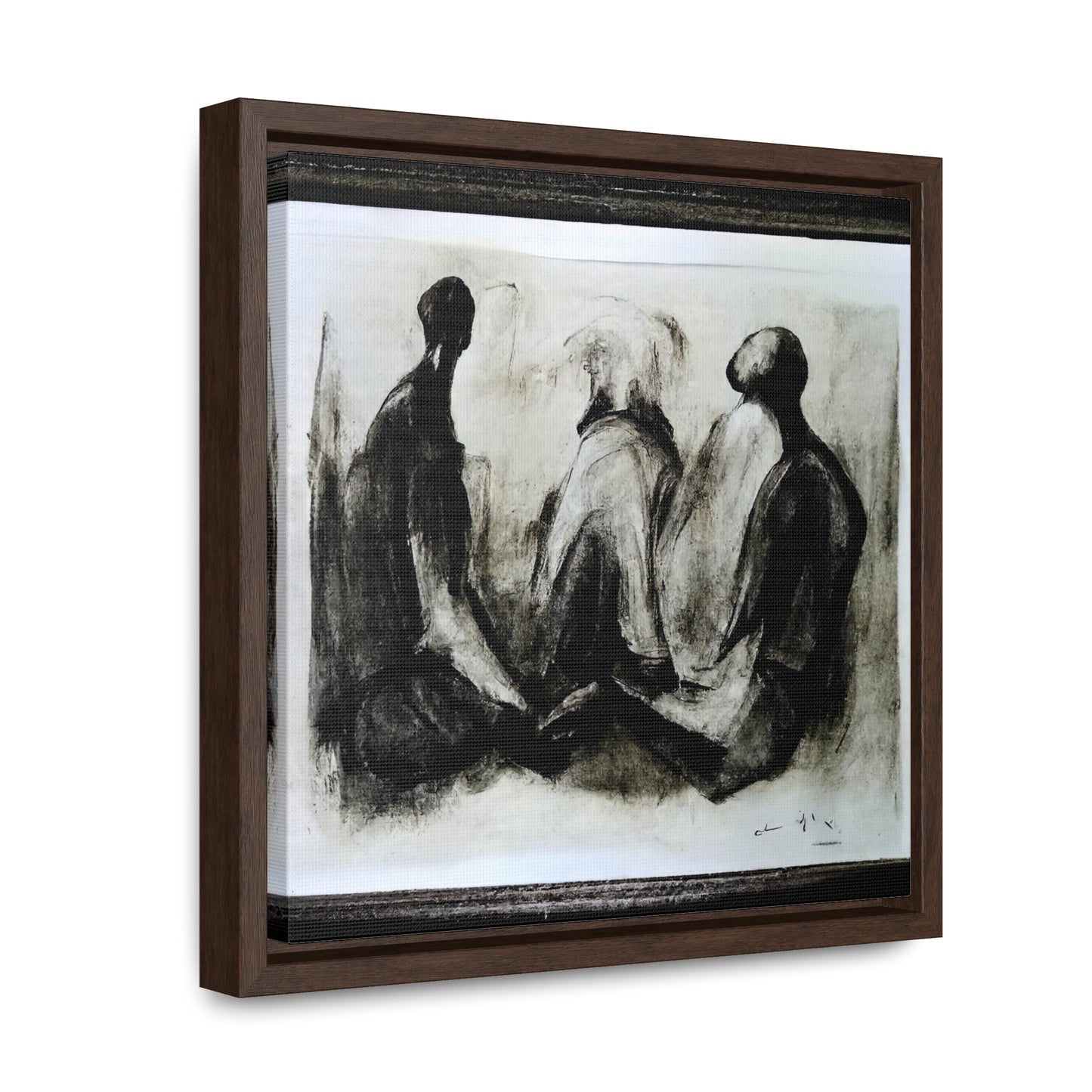 Palaeolithic Prayer 8, Valentinii, Gallery Canvas Wraps, Square Frame