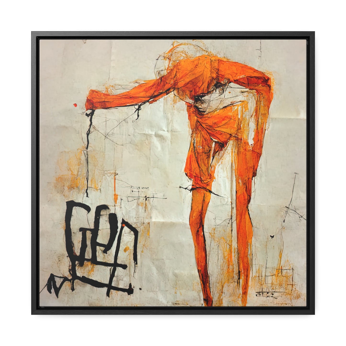 Feet and Drama 15, Valentinii, Gallery Canvas Wraps, Square Frame