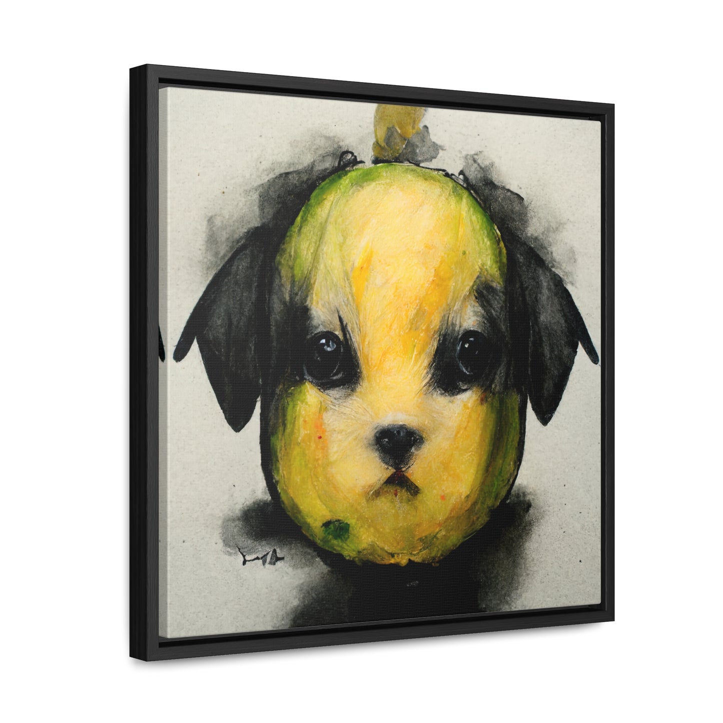 Dogs and Puppies 6, Valentinii, Gallery Canvas Wraps, Square Frame