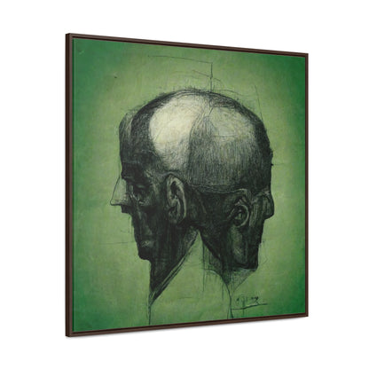 Heads 17, Valentinii, Gallery Canvas Wraps, Square Frame