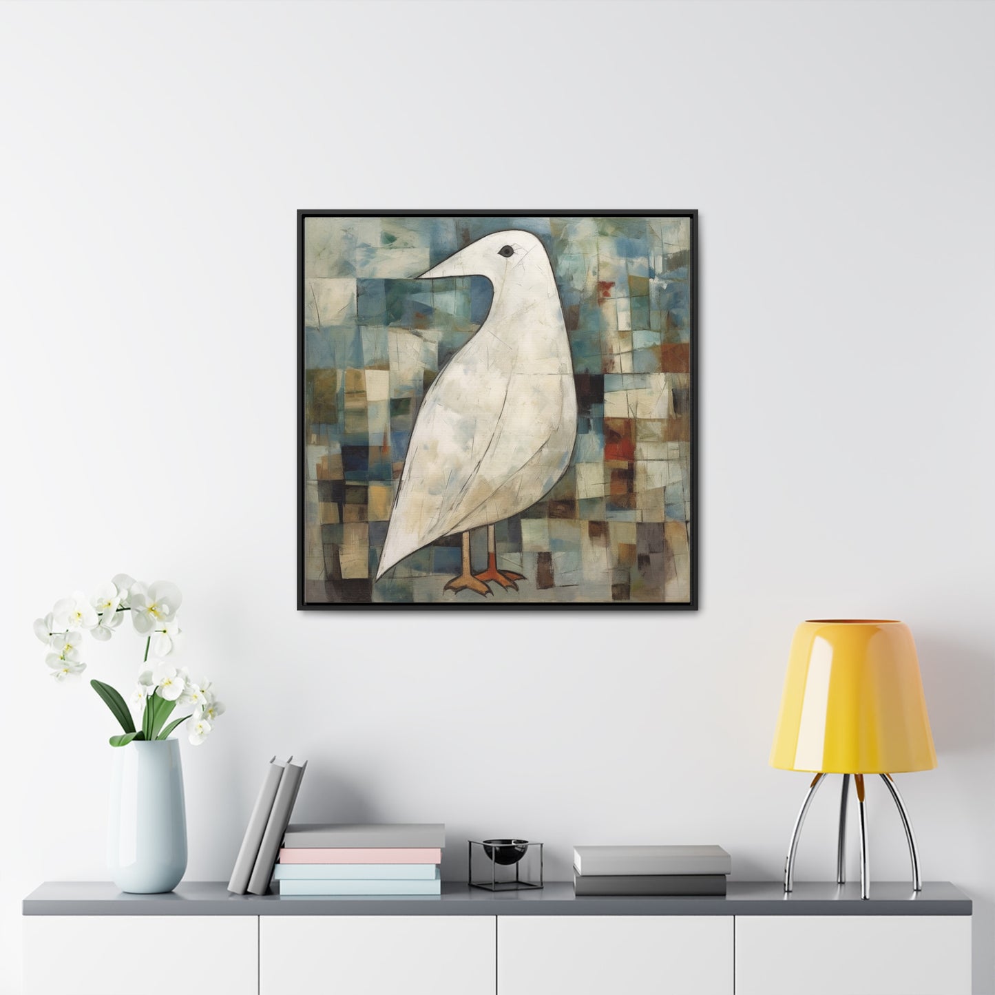 Bird 8, Gallery Canvas Wraps, Square Frame