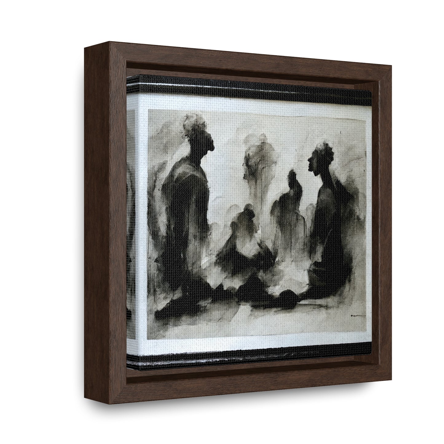 Palaeolithic Prayer 3, Valentinii, Gallery Canvas Wraps, Square Frame