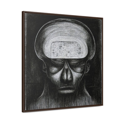 Brain 51, Valentinii, Gallery Canvas Wraps, Square Frame