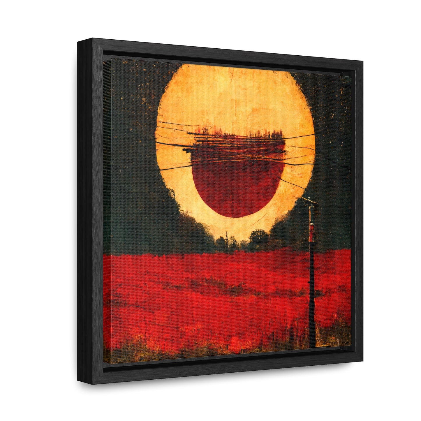 Land of the Sun 17, Valentinii, Gallery Canvas Wraps, Square Frame