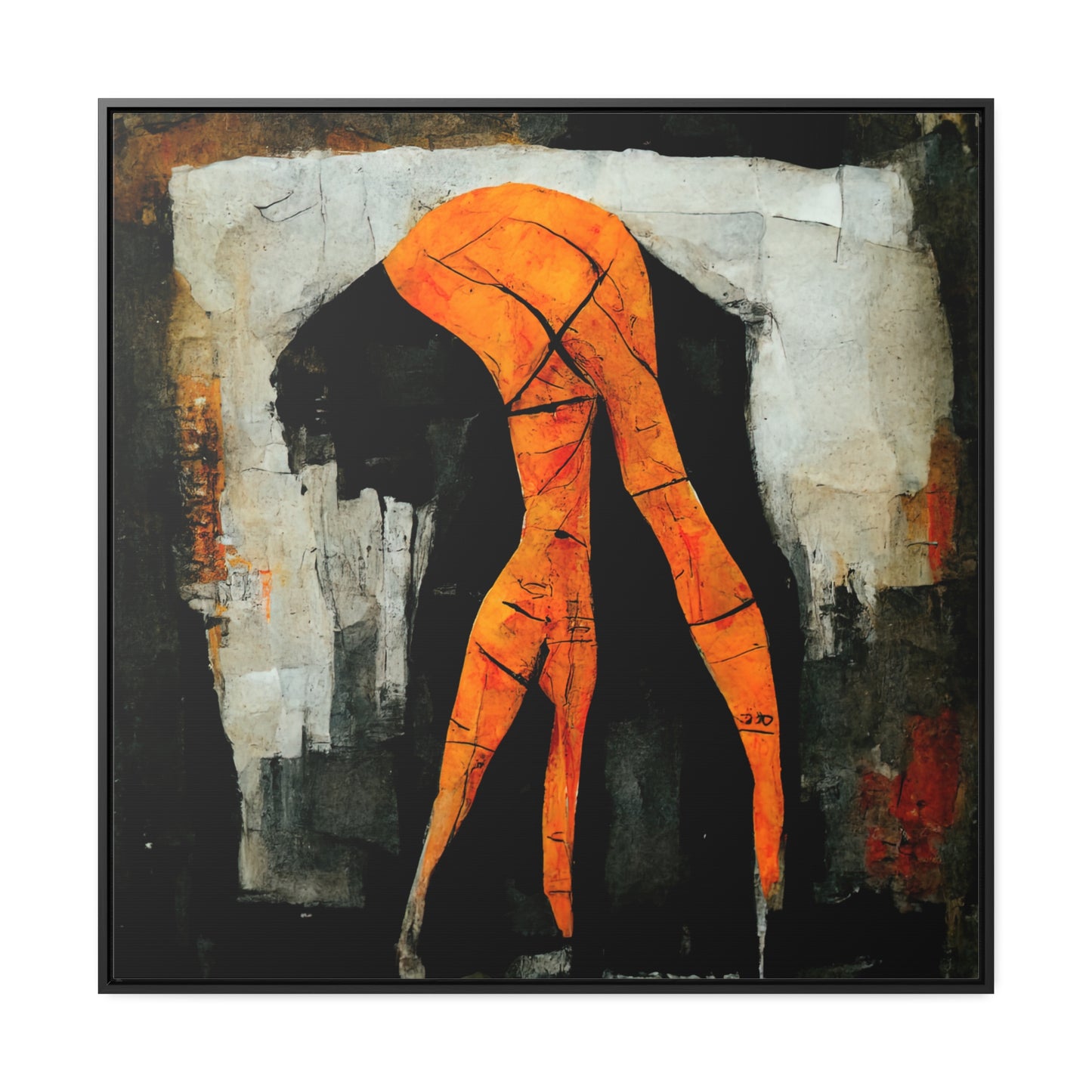 Feet and Drama 5, Valentinii, Gallery Canvas Wraps, Square Frame