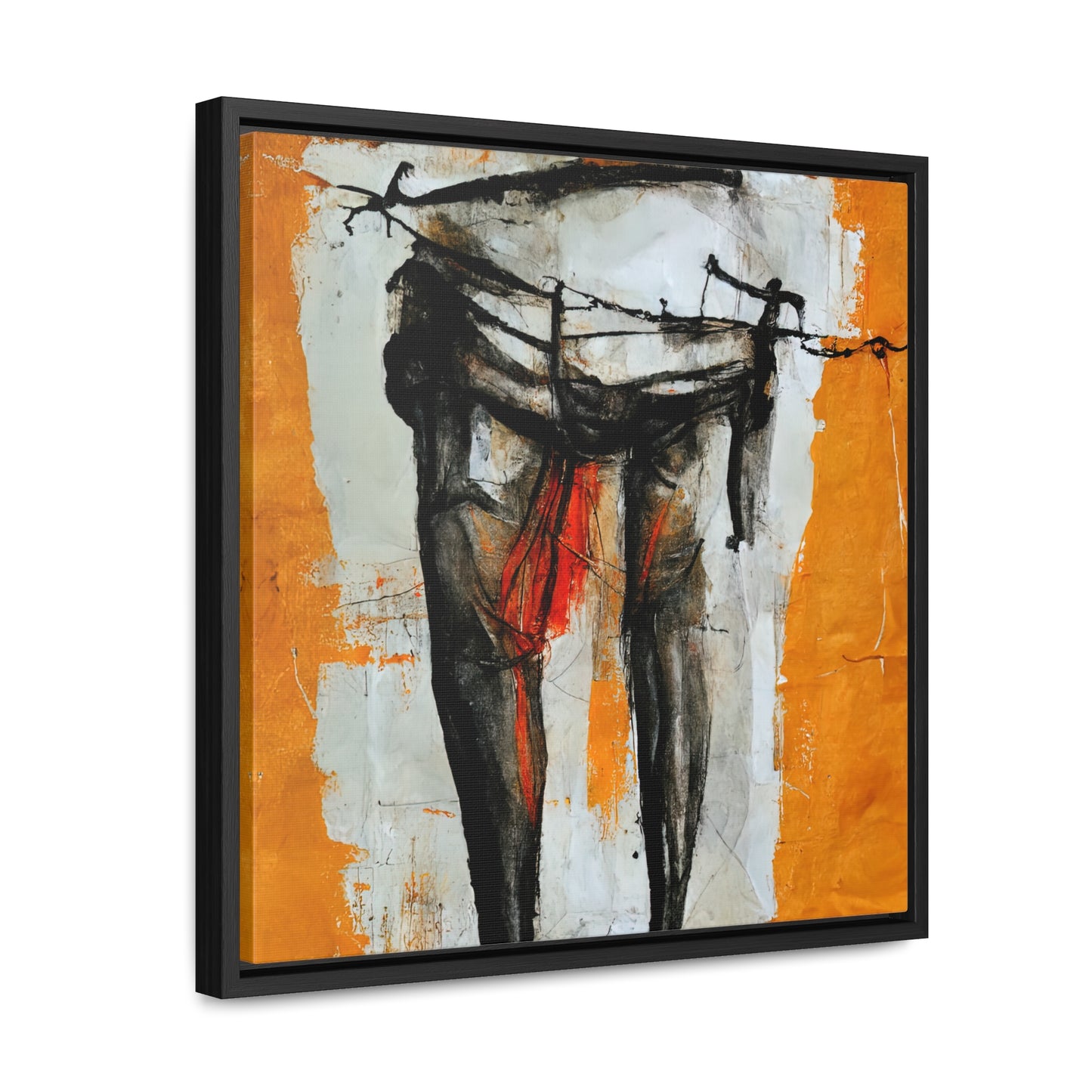 Feet and Drama 11, Valentinii, Gallery Canvas Wraps, Square Frame