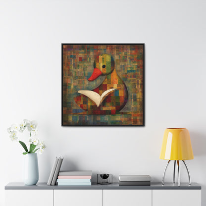 Duck 7, Gallery Canvas Wraps, Square Frame