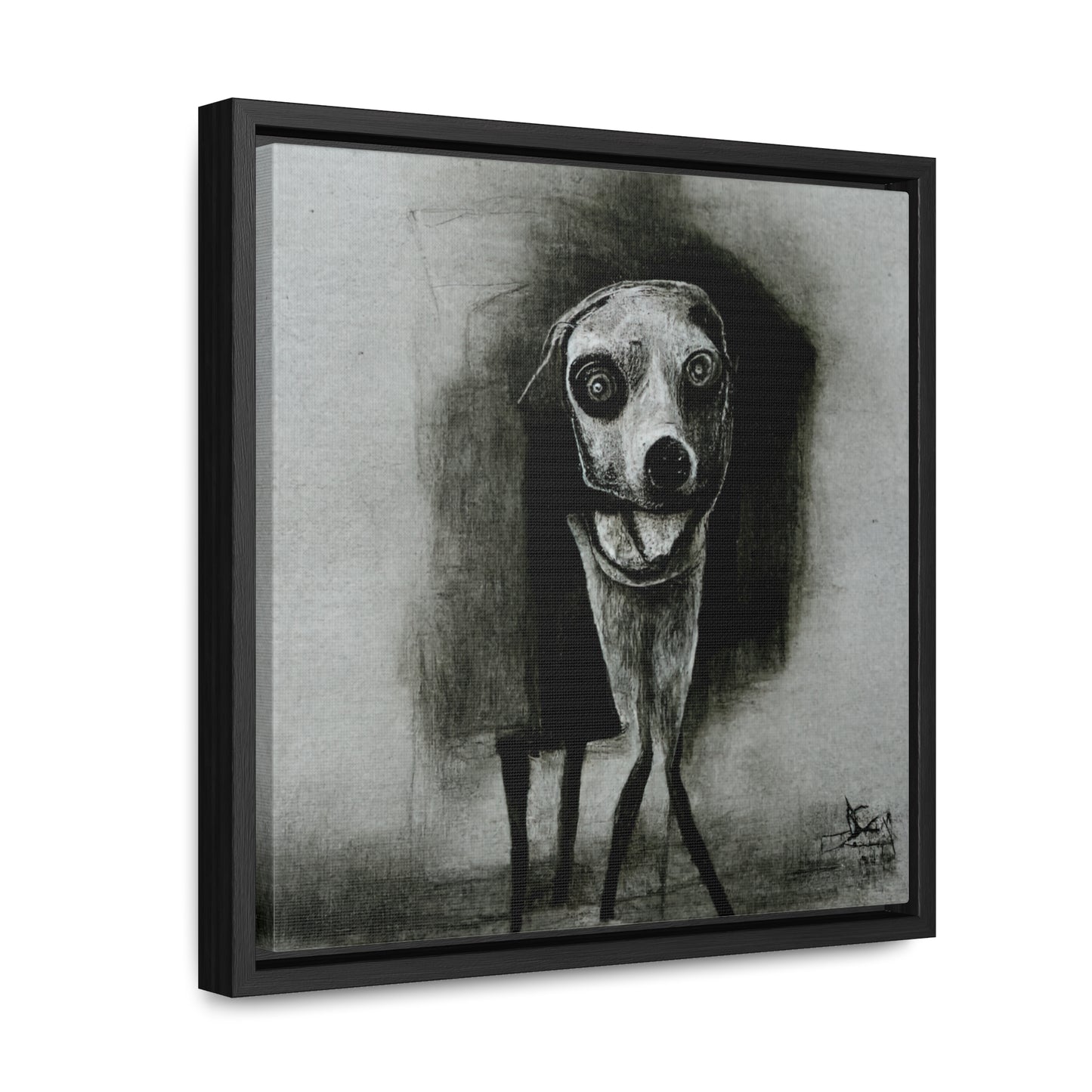 Dogs and Puppies 11, Valentinii, Gallery Canvas Wraps, Square Frame