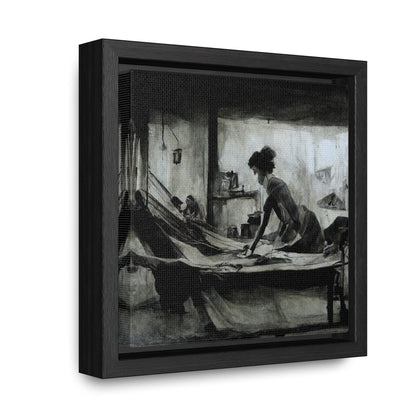 Domestic Memories 49, Valentinii, Gallery Canvas Wraps, Square Frame