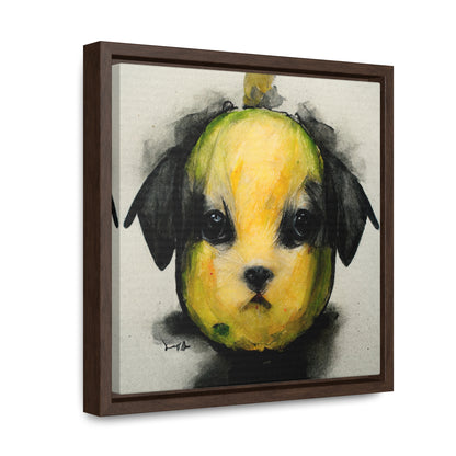 Dogs and Puppies 6, Valentinii, Gallery Canvas Wraps, Square Frame