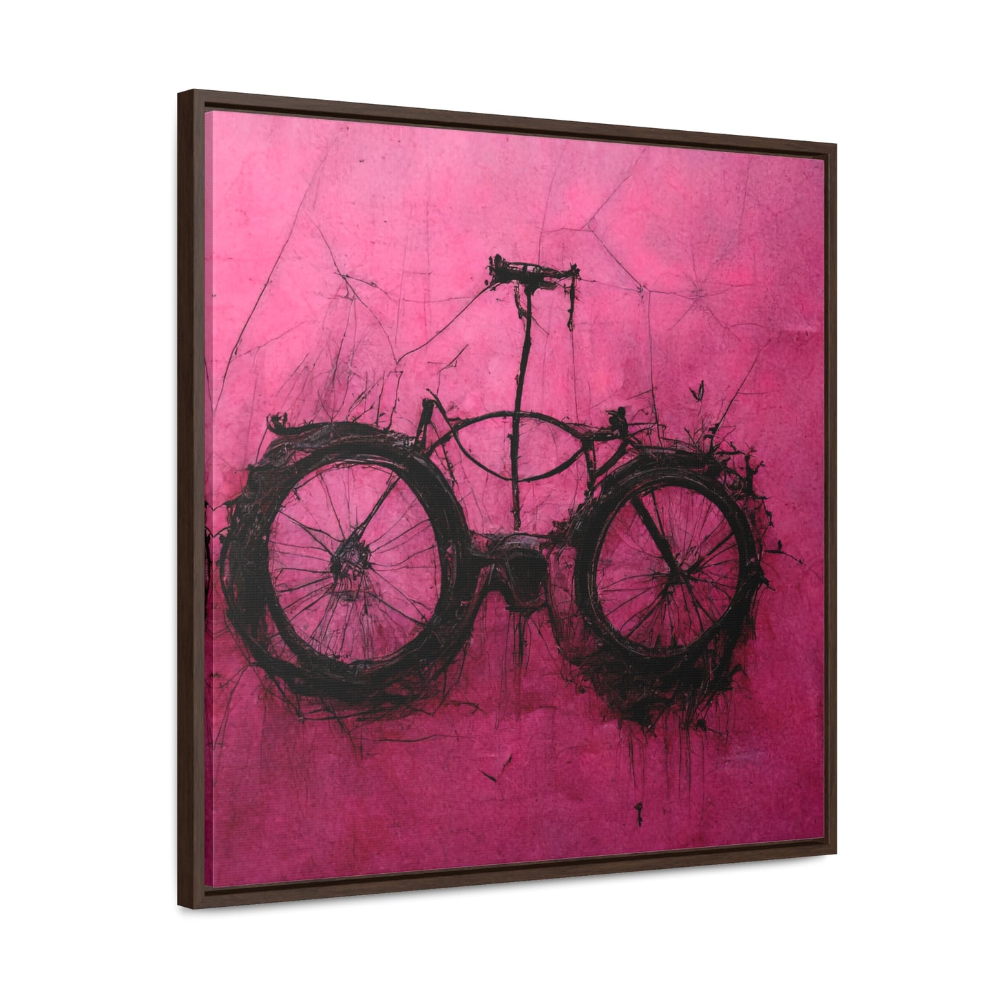 Bicycle 3, Valentinii, Gallery Canvas Wraps, Square Frame