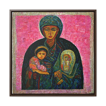 Mary and the Child 28, Valentinii, Gallery Canvas Wraps, Square Frame