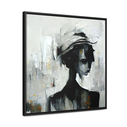 Forgotten Face 5, Valentinii, Gallery Canvas Wraps, Square Frame