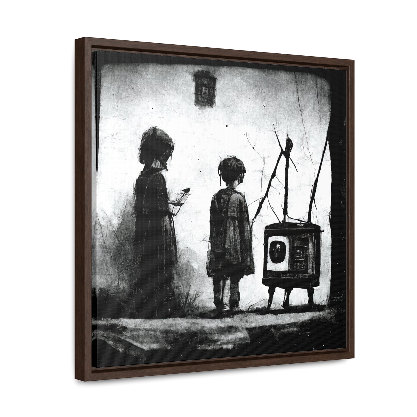 Childhood Wave 4, Valentinii, Gallery Canvas Wraps, Square Frame