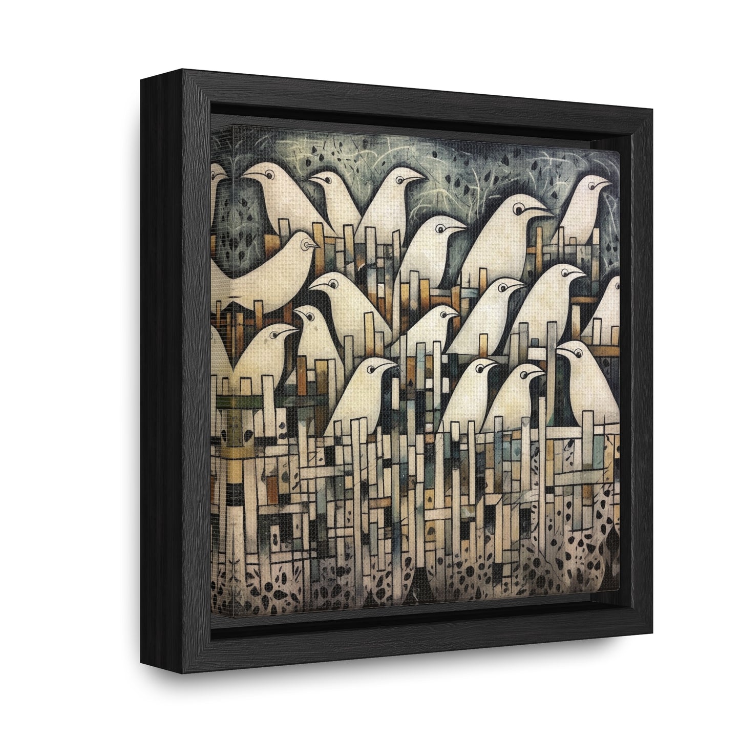 Bird 37, Gallery Canvas Wraps, Square Frame