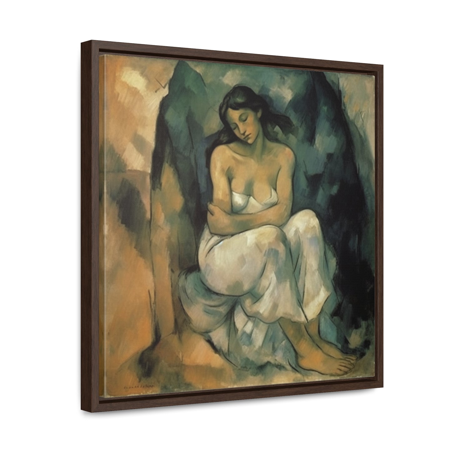 Women 6, Valentinii, Gallery Canvas Wraps, Square Frame