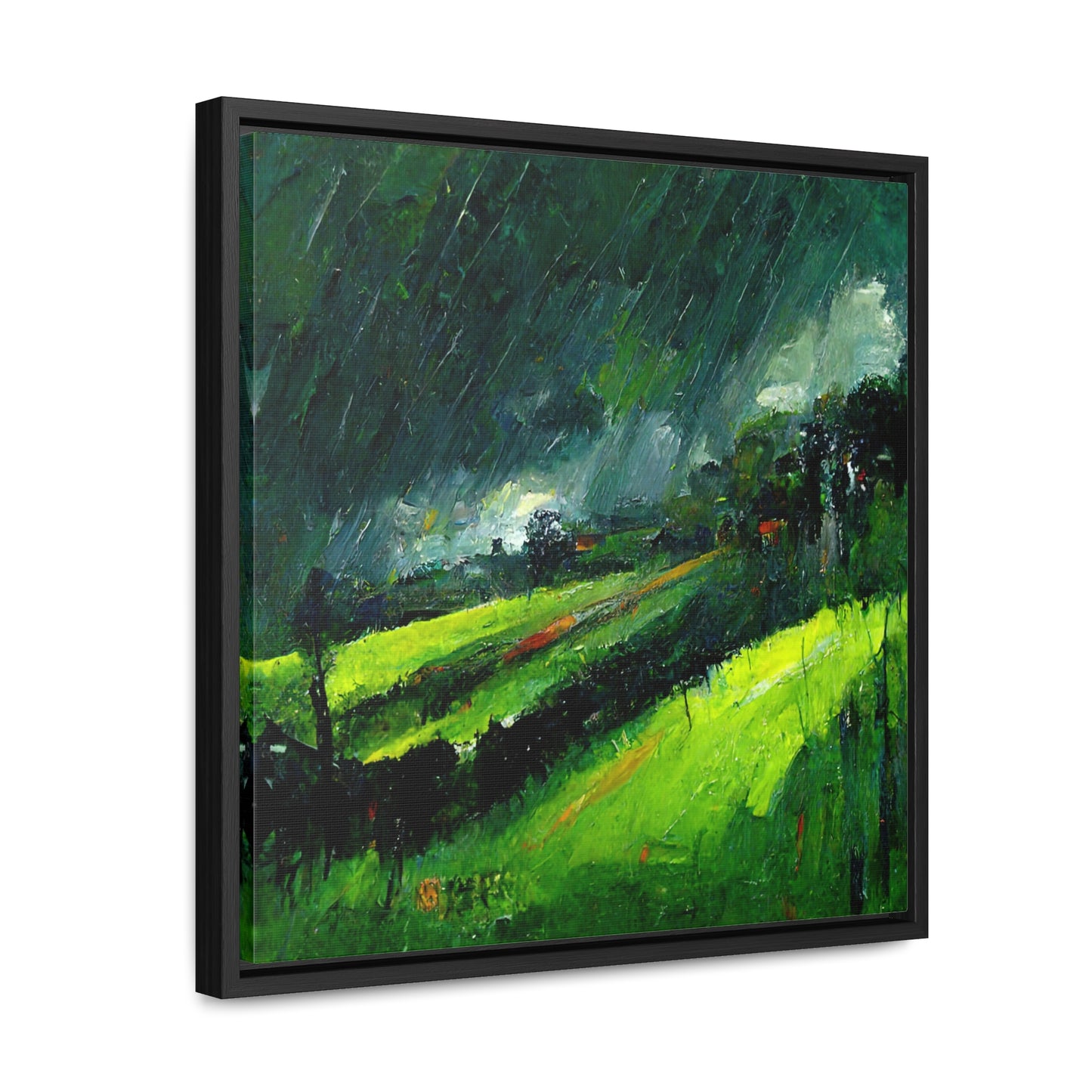 To the Rainy Land 2, Valentinii, Gallery Canvas Wraps, Square Frame