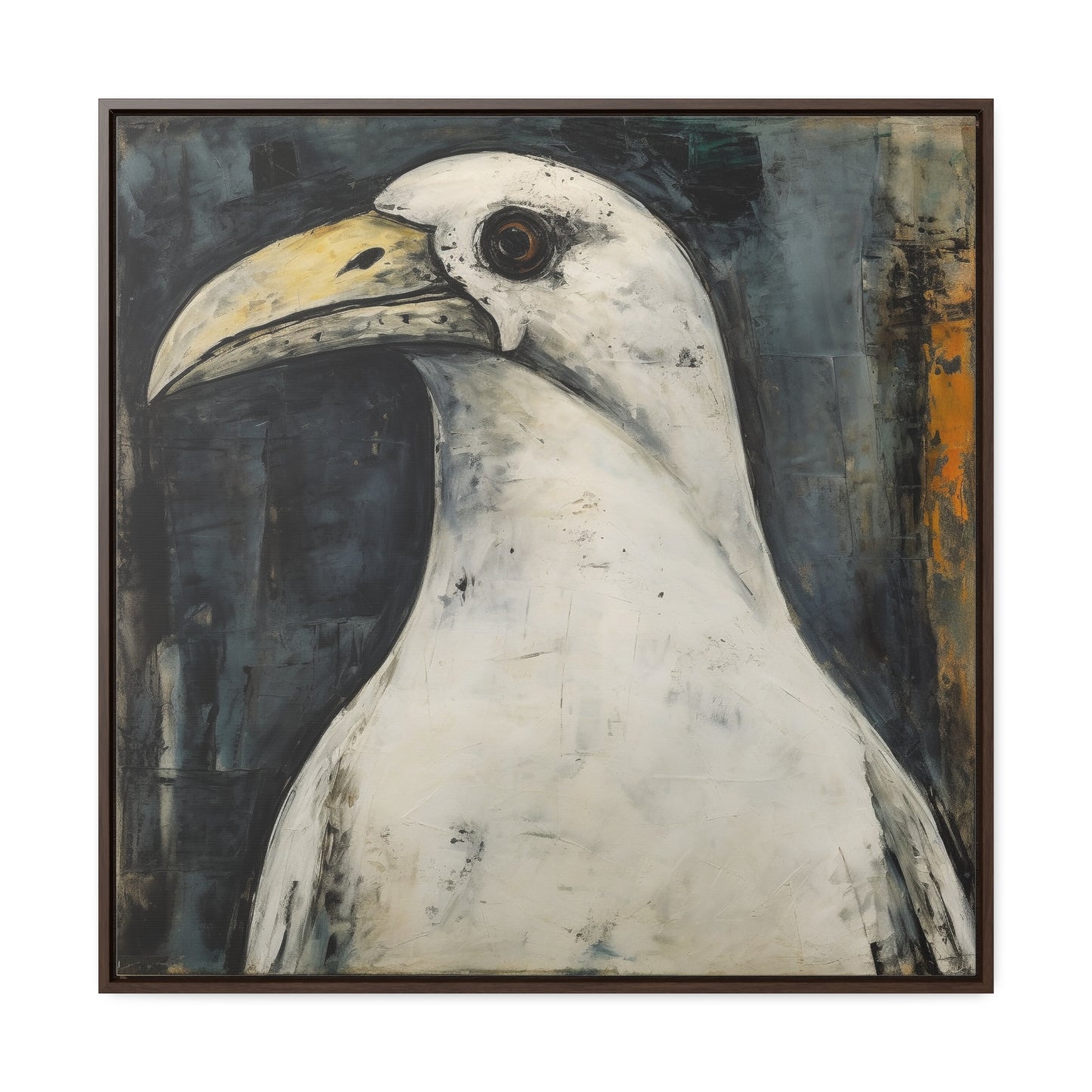 Bird 5, Gallery Canvas Wraps, Square Frame