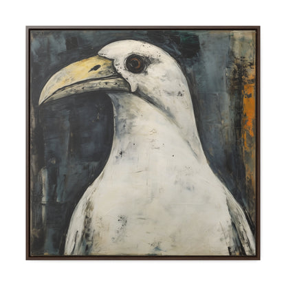 Bird 5, Gallery Canvas Wraps, Square Frame