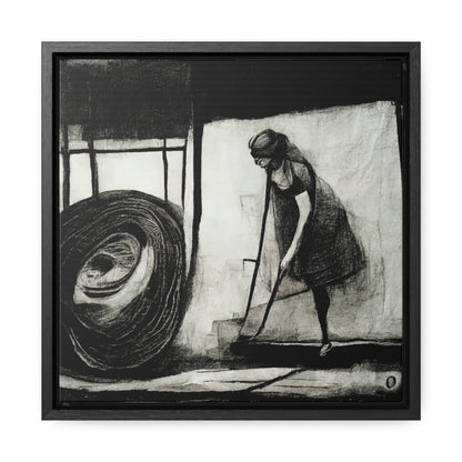 Domestic Memories 42, Valentinii, Gallery Canvas Wraps, Square Frame